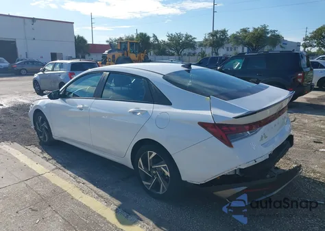 2025 Hyundai Elantra Hybrid Sel Sport z USA, uszkodzony, nr VIN KMHLM4DJXSU123355